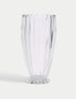 Marks & Spencer "Scallop Tapered Glass Vase"